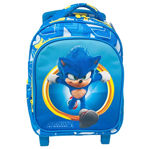 GIOVAS 334-80072, Plecaki Z Wózkiem Unisex Dzieci, Niebieski (Blue), 30x25x15cm, niebieski, 30x25x15cm, zwykły