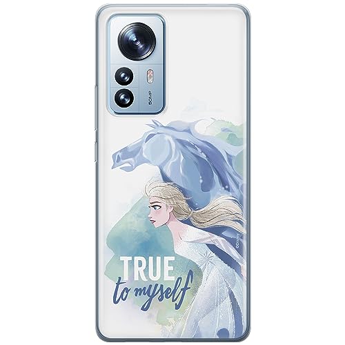 Etui Elsa 012 Disney Nadruk pełny Biały Producent: Xiaomi, Model: 12 / 12X