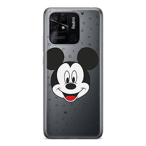 ERT GROUP etui na telefon Xiaomi REDMI 10C, case oryginalny i oficjalnie licencjonowany przez Disney, wzór Mickey 020, optymalnie dopasowane, plecki z TPU częściowo przeźroczyste