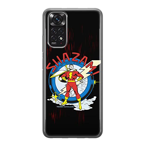 ERT GROUP etui na telefon Xiaomi REDMI NOTE 11S 4G / REDMI NOTE 11 4G, case oryginalny i oficjalnie licencjonowany przez DC, wzór Shazam 003, plecki z TPU