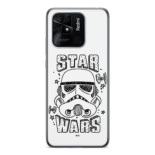 ERT GROUP etui na telefon Xiaomi REDMI 10C, case oryginalny i oficjalnie licencjonowany przez Star Wars, wzór Stormtrooper 013, optymalnie dopasowane, plecki z TPU