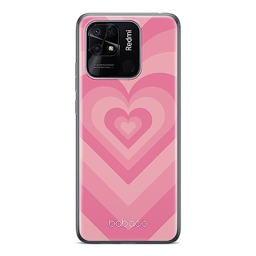 ERT GROUP etui na telefon Xiaomi REDMI 10C, case oryginalny i oficjalnie licencjonowany przez Babaco, wzór Hearts 007, optymalnie dopasowane, plecki z TPU