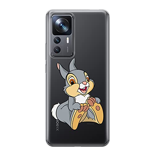 ERT GROUP etui na telefon Xiaomi 12T/12T pro/K50 Ultra, case oryginalny i oficjalnie licencjonowany przez Disney, wzór Thumper 002, optymalnie dopasowane, plecki z TPU częściowo przeźroczyste