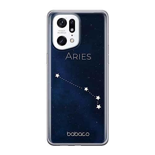ERT GROUP etui na telefon Oppo FIND X5 PRO, case oryginalny i oficjalnie licencjonowany przez Babaco, wzór Zodiac Constellation 001, optymalnie dopasowane, plecki z TPU