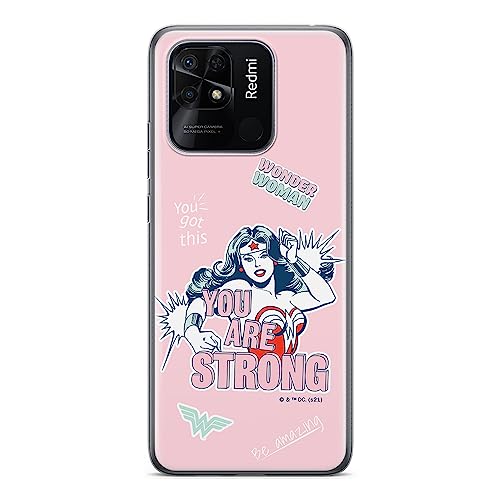 Etui dedykowane do Xiaomi REDMI 10C wzór:  Wonder Woman 025 oryginalne i oficjalnie licencjonowane