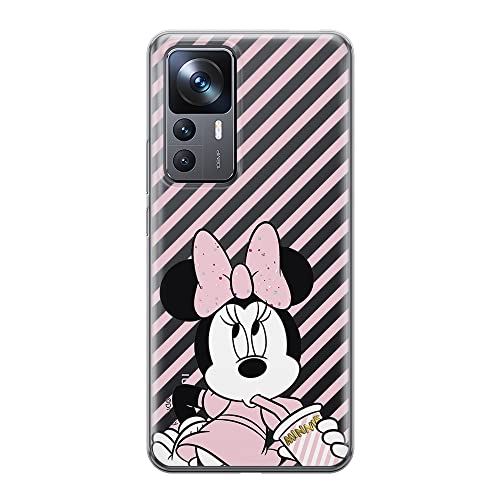 Etui Minnie 017 Disney Nadruk częściowy Przeźroczysty Producent: Xiaomi, Model: 12T/ 12T pro/ K50 Ultra