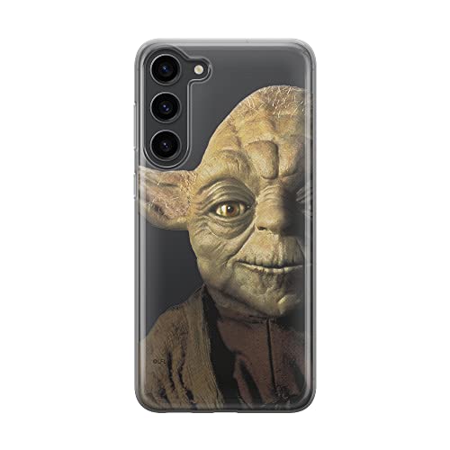 Etui Yoda 004 Star Wars Nadruk częściowy Przeźroczysty Producent: Samsung, Model: S23