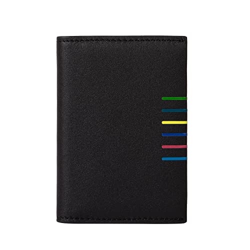 PS Paul Smith Męski portfel w paski CC, czarny, Ps Paul Smith męski portfel Cc Stripe