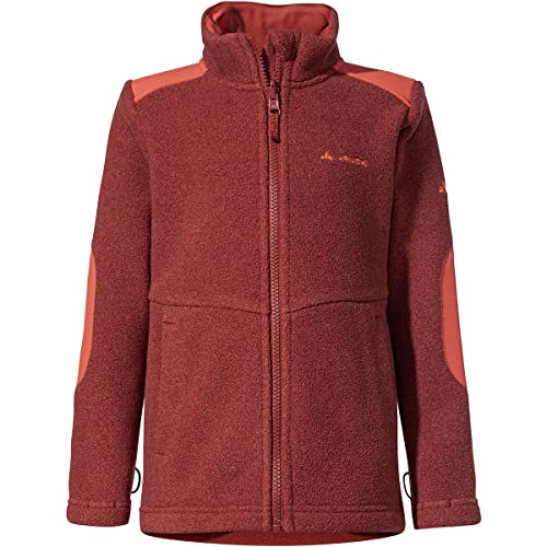 VAUDE Kids Caprea Fleece Jacket Ii, Kurtka Unisex Dziecko, Hotchili, 4 lata