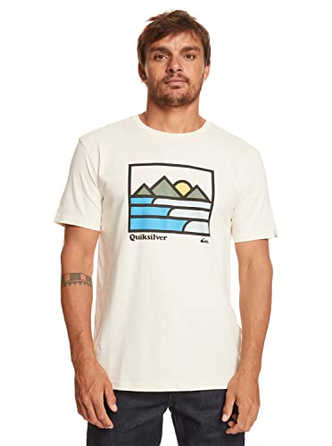 Quiksilver Podstawowa koszulka męska biała S