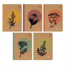 Elanders Zeszyt A5/64K kratka By Nature - One Herb (10szt)