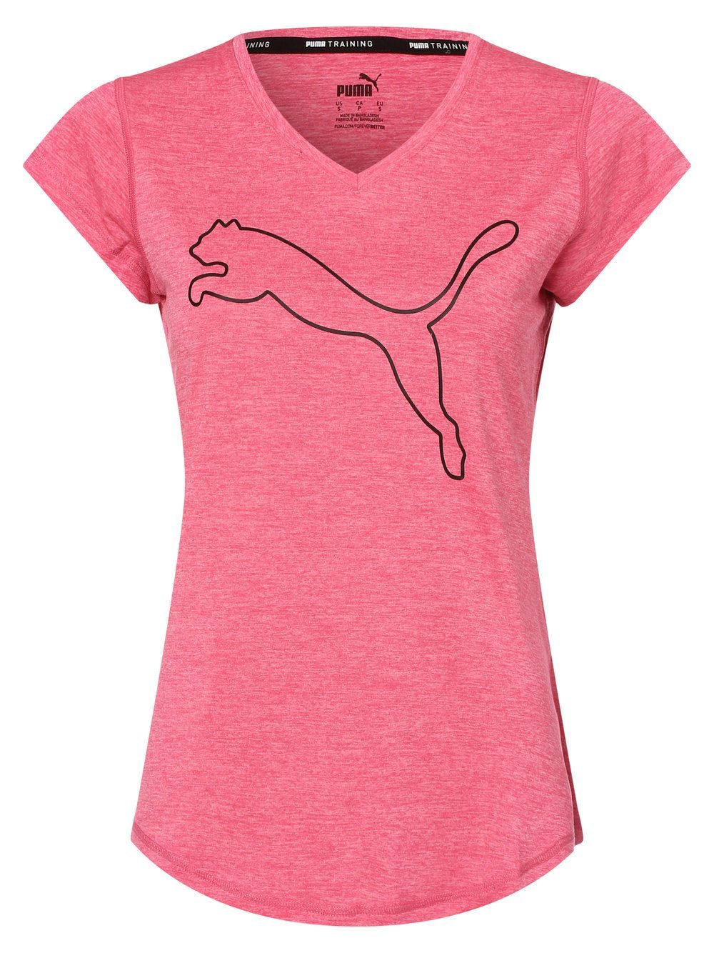 Puma - T-shirt damski, wyrazisty róż