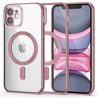 Etui ochronne Ring MagShine Case do MagSafe do iPhone 11 Rose Gold