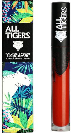 All Tigers Natural & Vegan Liquid Lipstick 886 Shake The Ground 8 ml (3701243208860)