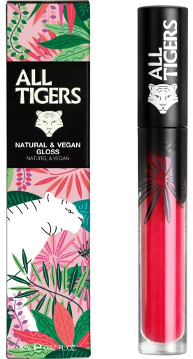 All Tigers Natural & Vegan Gloss 801 Live With Passion 8 ml (3701243208013)