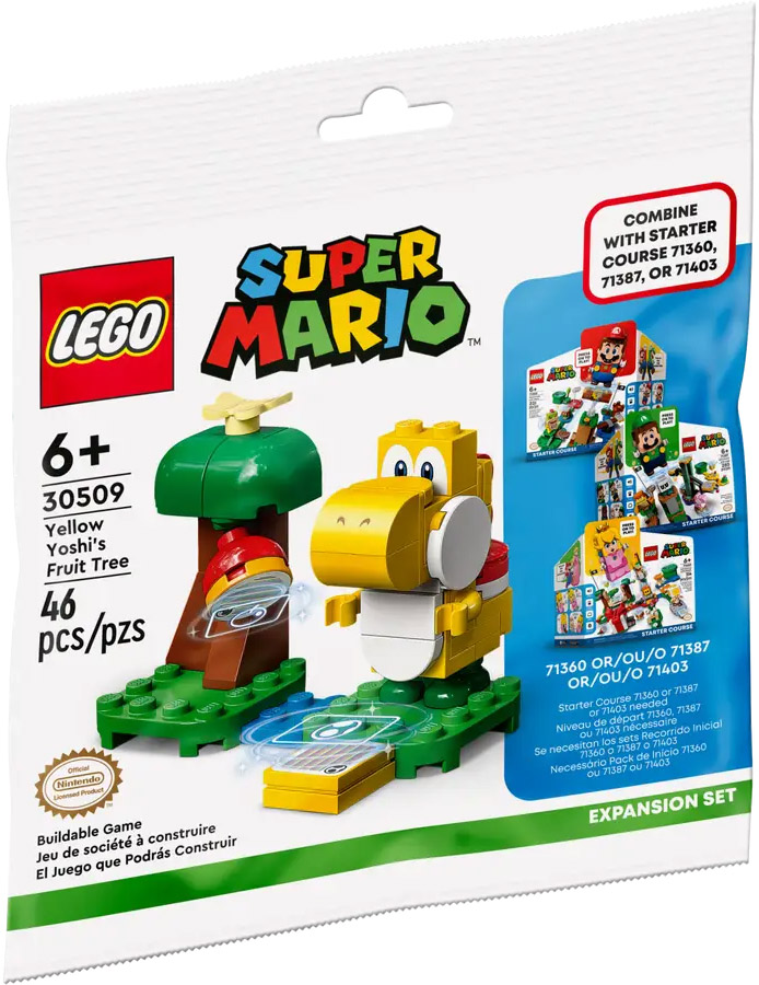 LEGO Super Mario Żółte drzewo owocowe Yoshi 30509