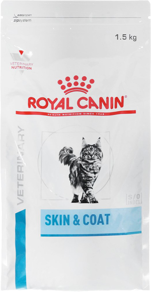 Sucha karma dla kotów Royal Canin Feline Skin & Coat Adult Drób 1,5 kg (VETROYKSK0003)