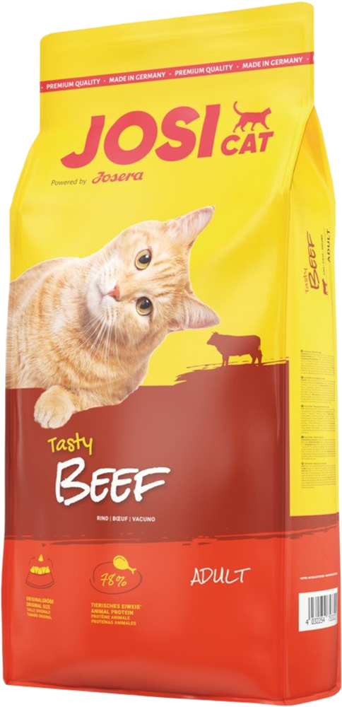 Sucha karma dla kotów JOSERA JosiCat Tasty z wołowiną 18 kg (4032254753322)