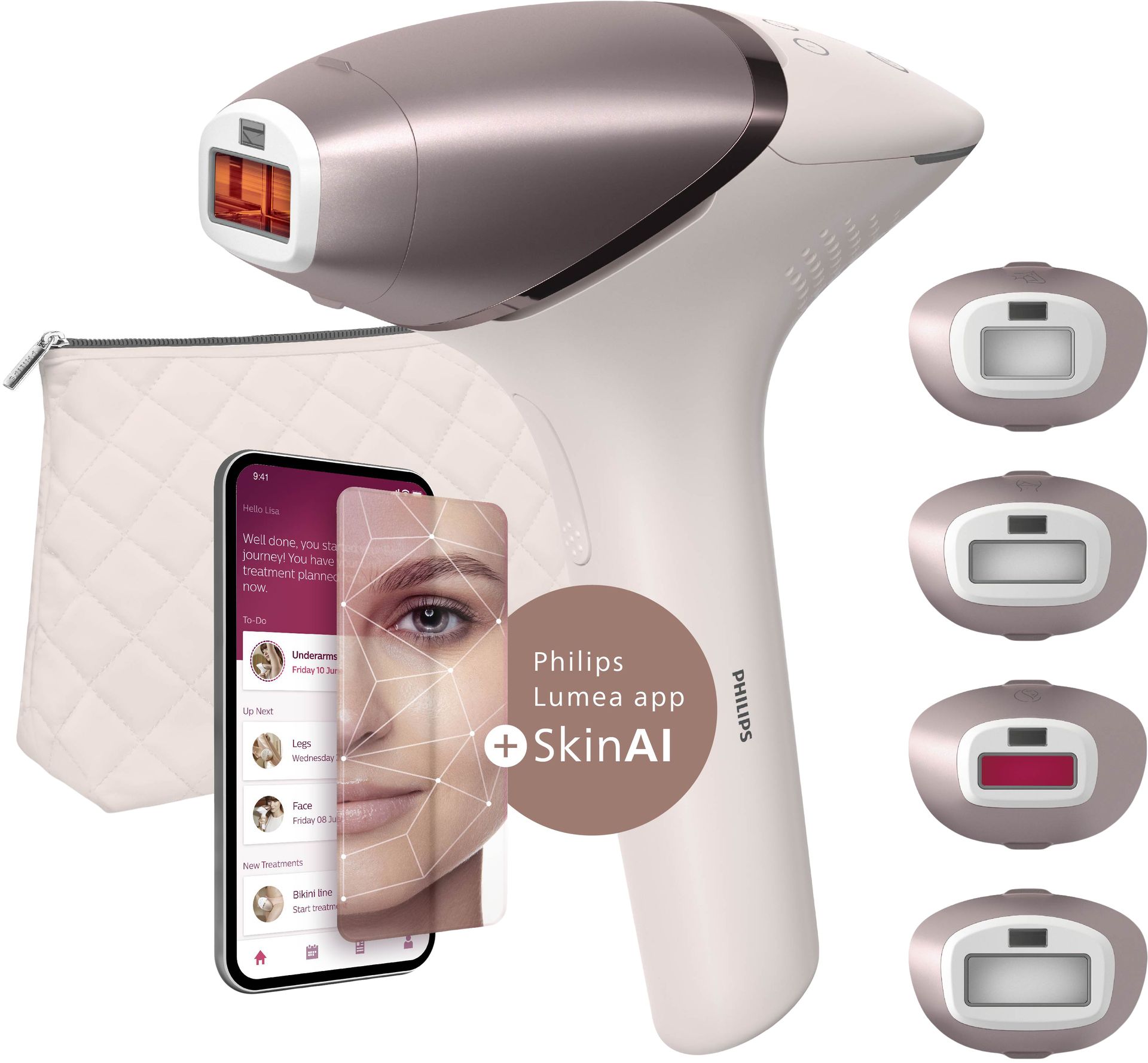 Philips Lumea 9900 IPL SenseIQ BRI977/00