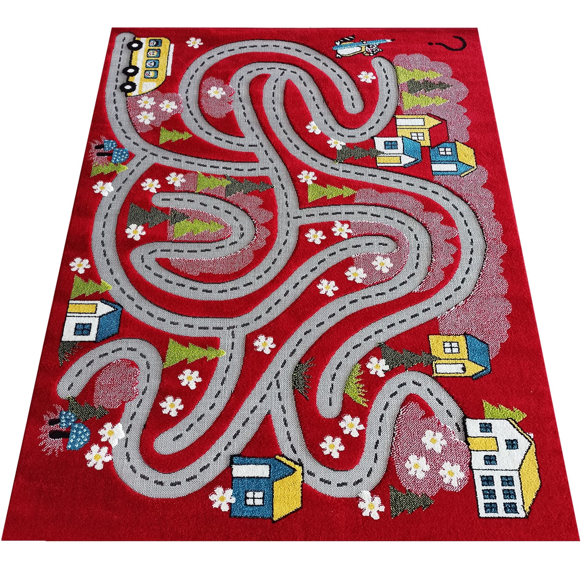 Dywan Color Kids 02 Red 100 x 150 cm