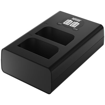 Ładowarka Newell podwójna DL-USB-C do akumulatorów Olympus BLX-1