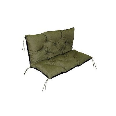 Poduszka na huśtawkę YEGO DESIGN Nikole 120 x 110 x 10 cm Zielony