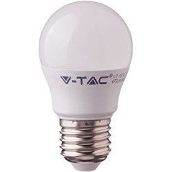 V-TAC Żarówka LED SAMSUNG CHIP 4.5W E27 A++ Kulka G45 VT-245 4000K 470lm