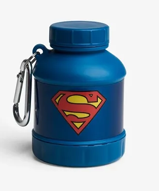 SmartShake - Pojemnik Na Leki, Whey2Go Funnel, DC Comics,  Superman, Pojemność, 110 ml