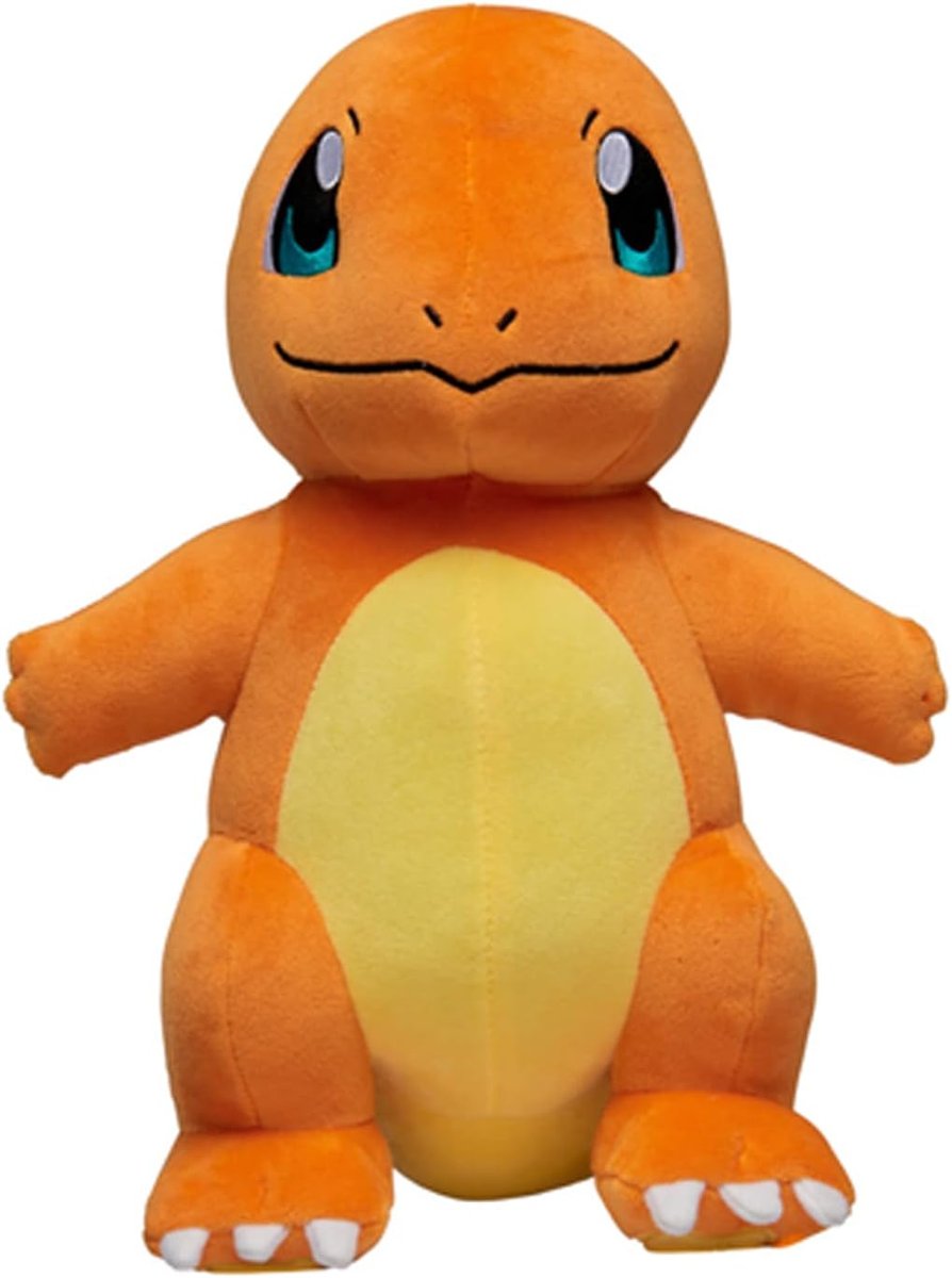 Bandai Pokémon Salatka (Charmander) - Pluszowy 30 cm Miękki-JW0060, JW0060 JW0060