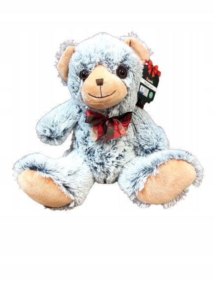 Pluszak miś pluszowy szary maskotka 30cm ELEFUN933