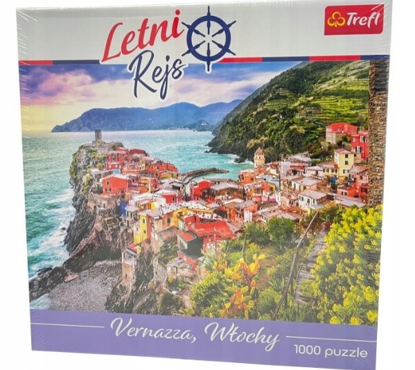 Puzzle Trefl 1000 - Letni Rejs - Włochy Vernazza