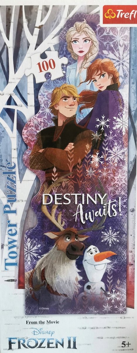 Trefl Puzzle 100 Frozen Kraina Lodu Destiny Awaits