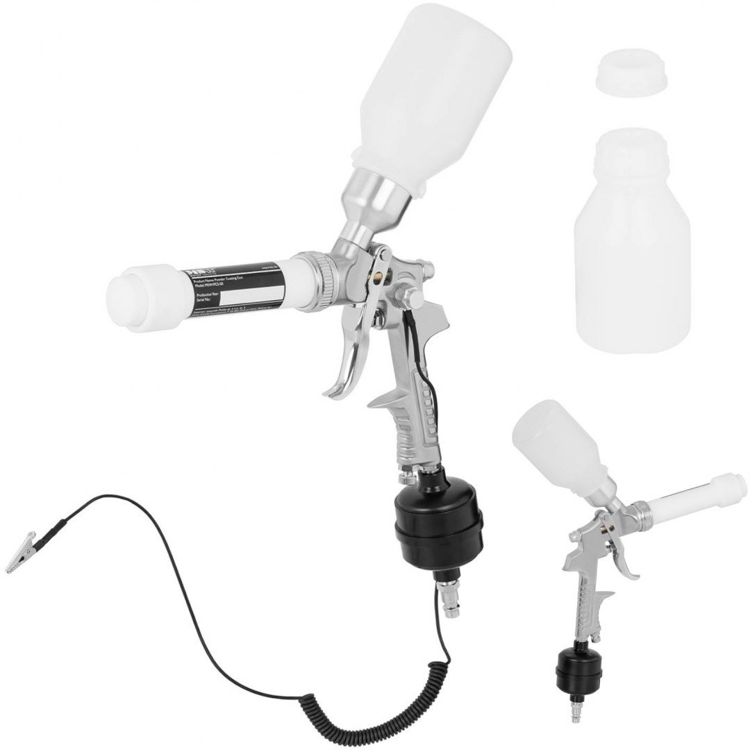 MSW Pistolet do malowania proszkowego - 800 ml - MSW - MSW-PCS-50 MSW-PCS-50