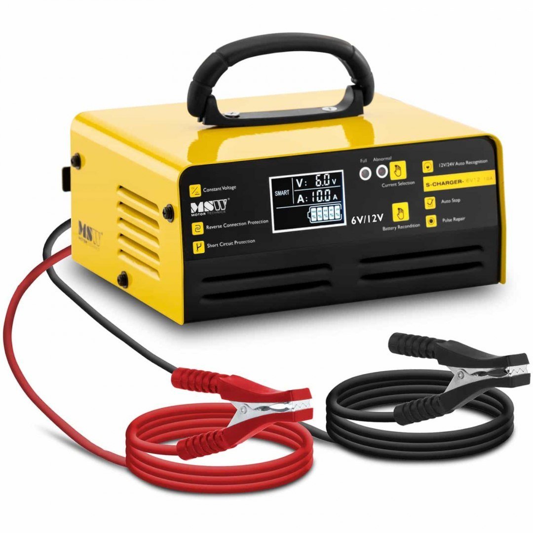 MSW Prostownik - 6/12 V - 10/10 A S-CHARGER-6V12-10A