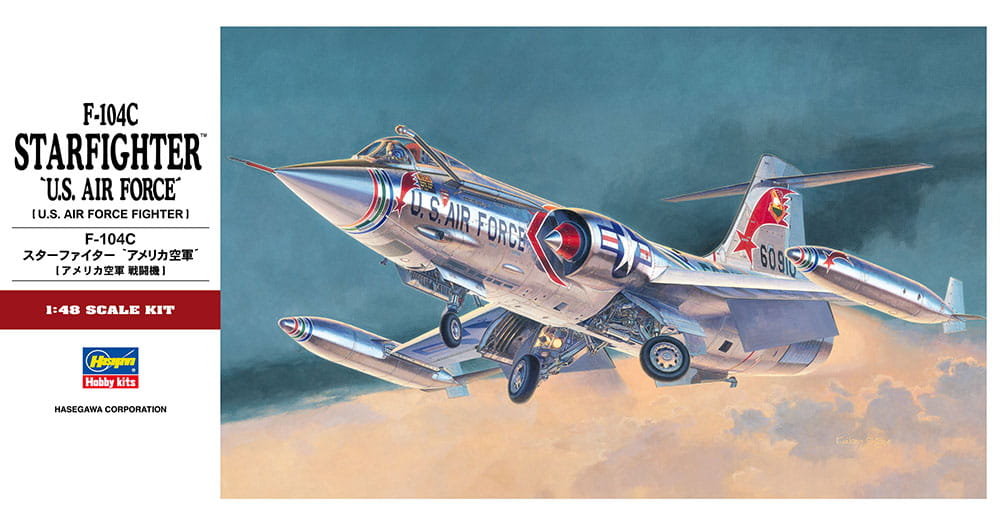 Hasegawa PT19-07219 F-104C Starfighter U.S.A.F PT19