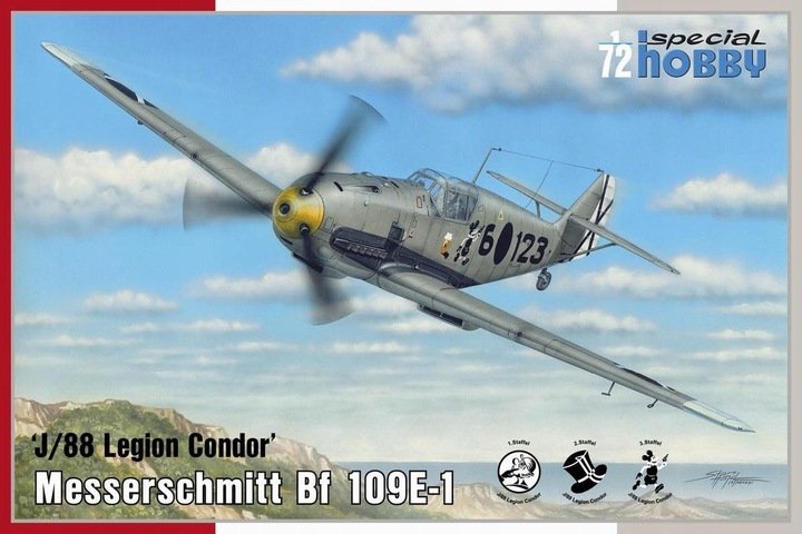 SPECIAL HOBBY 72459 Samolot Messerschmitt BF 109E-1 1:72