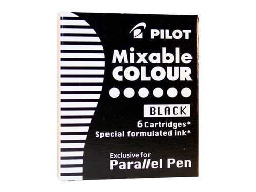 PILOT Naboje do piór Parallel Pen - czarne NA 585