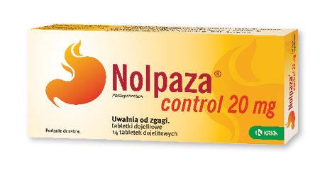 Nolpaza Control 20 mg 14 Tabletek