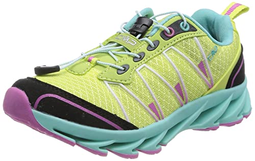 CMP Kids Altak Trail Shoe 2.0, buty do biegania dla dzieci i chłopców, Citric Woda, 35 EU