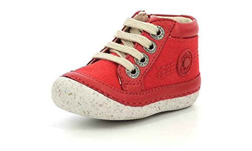Kickers Botki dla dzieci Sonistreet, Czerwona, 18 EU