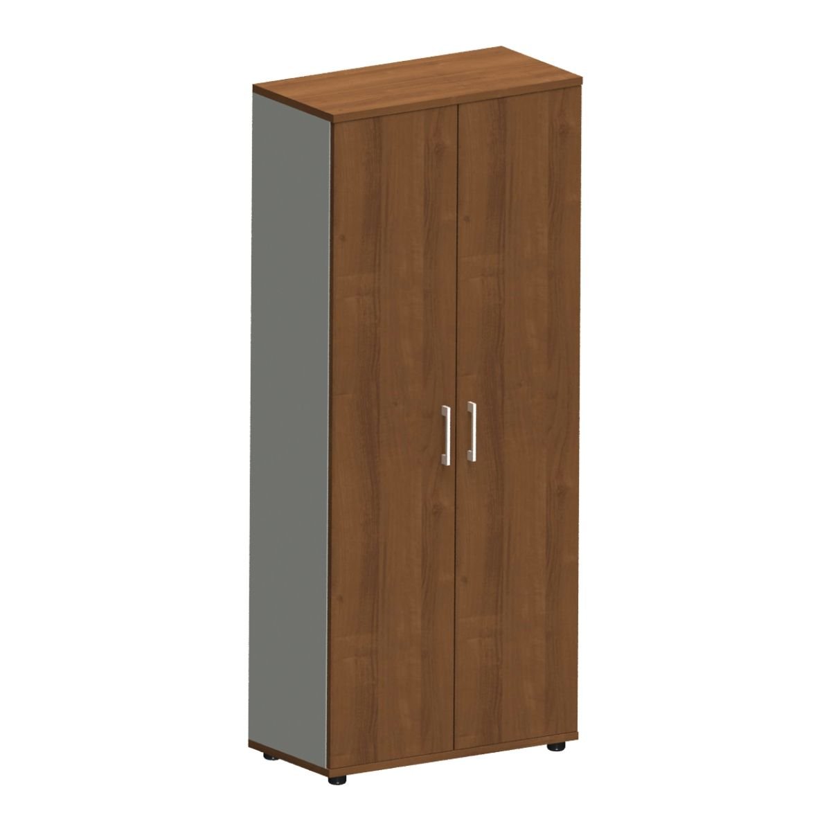 Regał R-80-5D SILVER ORZECH CAMARO + SZARA PLATYNA