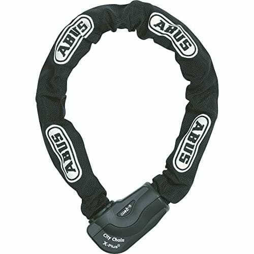Abus Granit CityChain X-Plus 1060 Łańcuch rowerowy z zamkiem, black 850mm 2021 Łańcuchy 28678