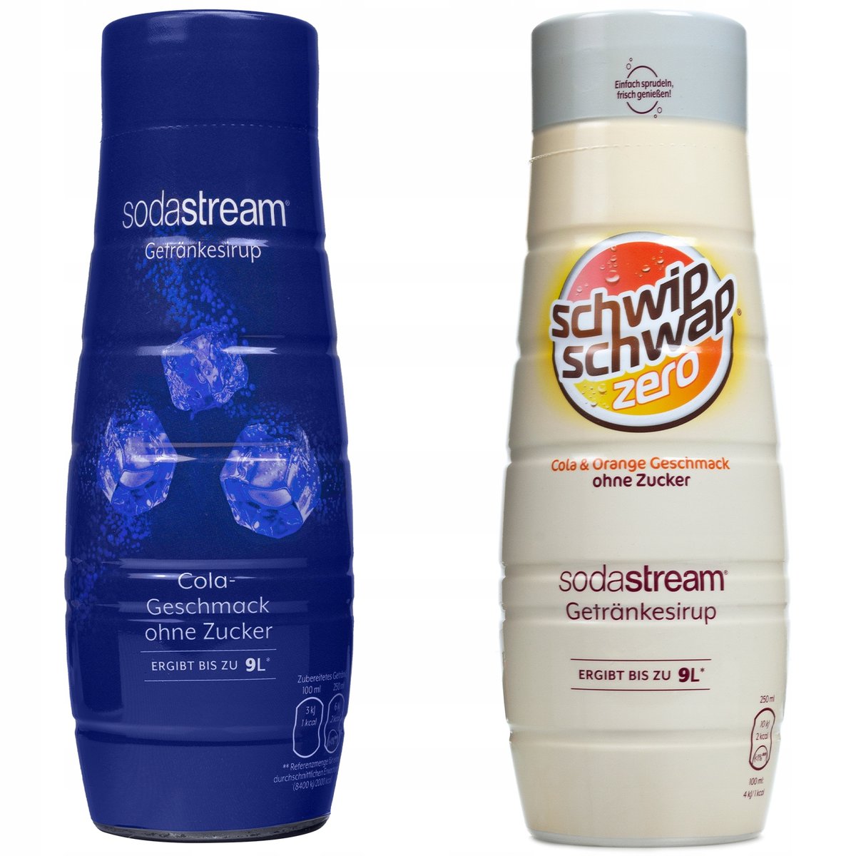 Syropy Sodastream Cola Zero, Schwip Schwap Zero