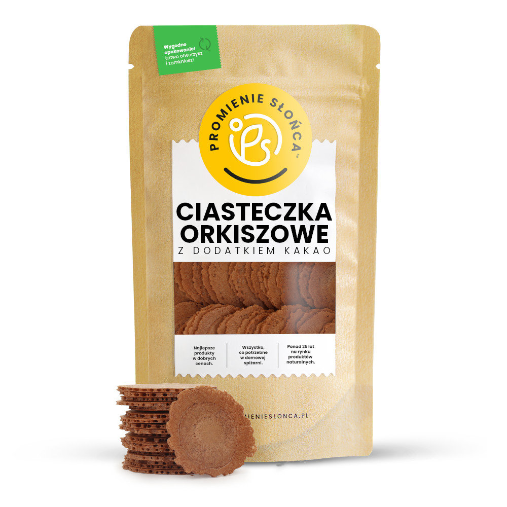 Ciasteczka orkiszowo-kakaowe 250g