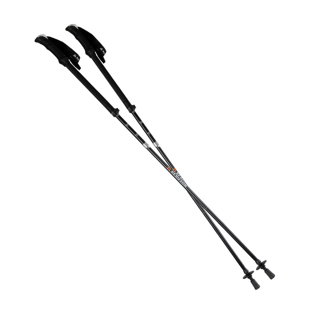 Kije trekkingowe składane BERGSON BTP-04 Black
