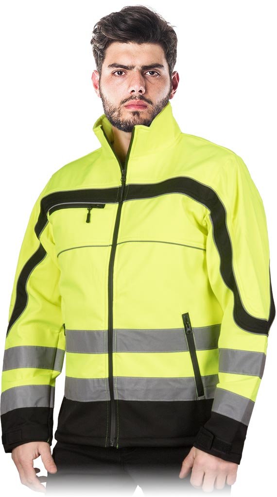 Kurtka ochronna żółto-czarny roz.3XL