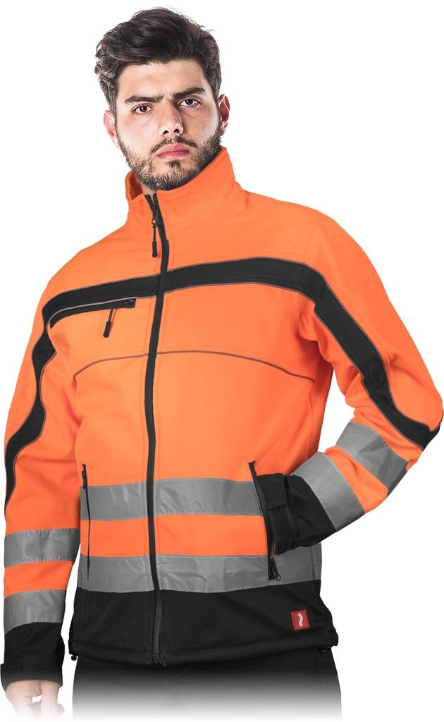 Kurtka ochronna pomarańczowo-czarny roz.XL