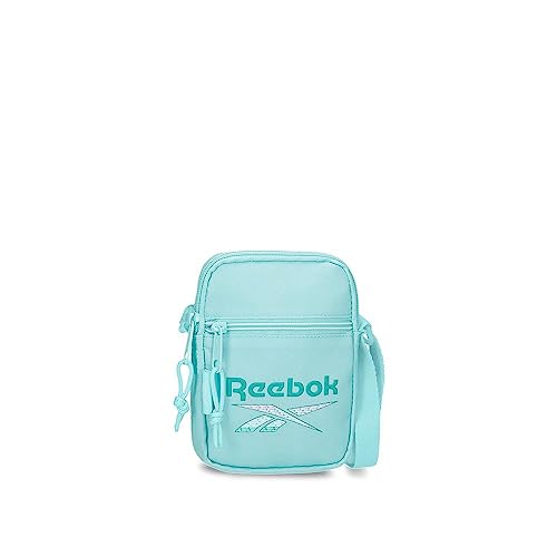 Reebok ANN Obudowa na messenger Mały Niebieski 12x17x2,5 cm Poliester, niebieski, Talla única, Mały pasek na ramię