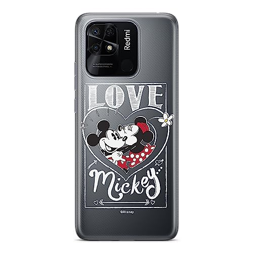 Etui dedykowane do Xiaomi REDMI 10C wzór:  Mickey i Minnie 002 oryginalne i oficjalnie licencjonowane
