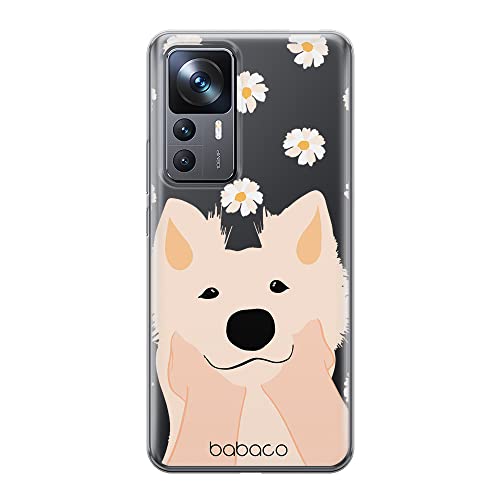 ERT GROUP etui na telefon Xiaomi 12T/12T pro/K50 Ultra, case oryginalny i oficjalnie licencjonowany przez Babaco, wzór Dogs 010, optymalnie dopasowane, plecki z TPU częściowo przeźroczyste